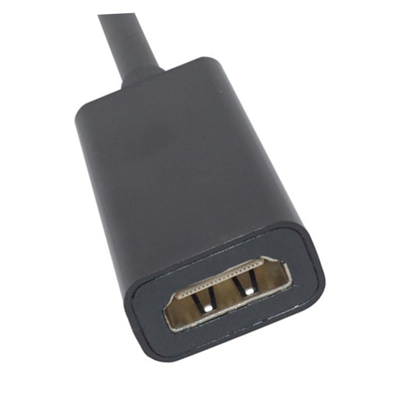Mini DisplayPort to DisplayPort Adapter Cable 25cm 1080p for Laptop Monitor - Image 4